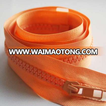 5# Orange Resin Zipper with Stock Price