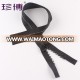 Wholesale high quality beautiful single row resin zipper