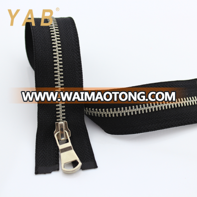 YAB Goods In Stock Fancy Euro Style Close-End Brass Teeth Garment Metal Zipper