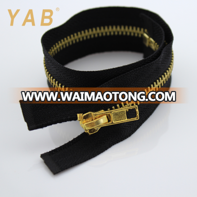 YAB China Wholesale Prices Open-End Garment Jacket Metal Teeth Zipper