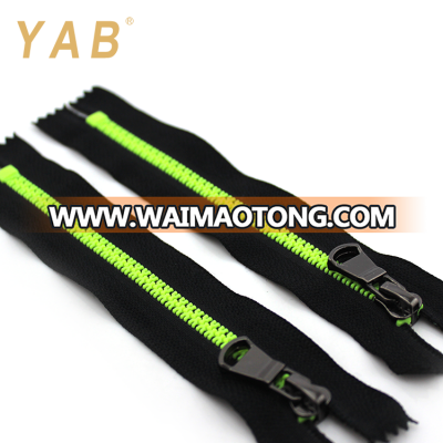 YAB Wholesale China 5# Open End Long Chain Zipper For Suitcases And Clothes